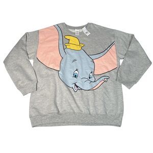 NWT - Disney Dumbo Adult Crewneck Sweatshirt - Size Large - Pacsun Exclusive